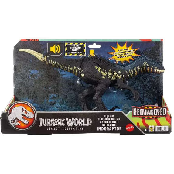 Jurassic World Legacy Collection Reimagined Indoraptor Electronic Real Feel Action Figure