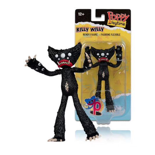 Poppy Playtime | Killy Willy | Bendy Figure | Flexile 4.5"