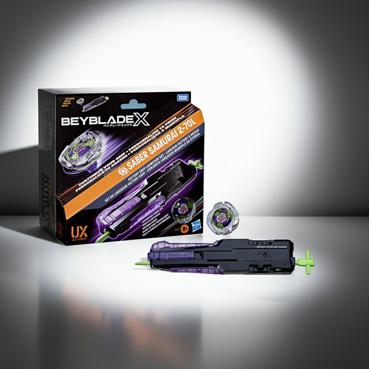 Beyblade X | Saber Samurai 2-70L | Attack Type Top | Hasbro