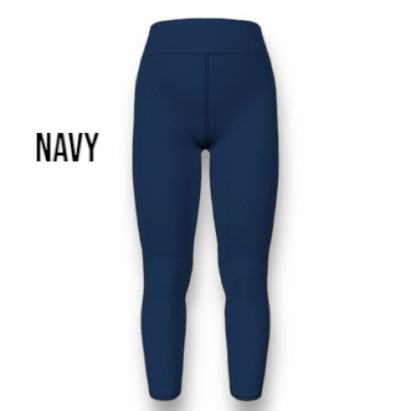 Lularoe Navy Blue Leggings TC Size 12-18