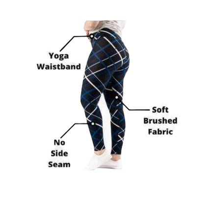 Lularoe Navy Blue Leggings TC Size 12-18