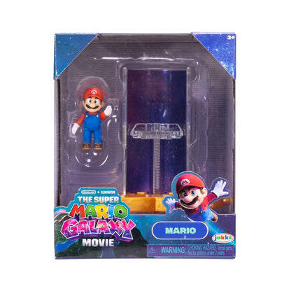 The Super Mario Galaxy Movie | Mario | 1.5 Inch Action Figure with Star Launcher Accessory