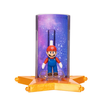 The Super Mario Galaxy Movie | Mario | 1.5 Inch Action Figure with Star Launcher Accessory