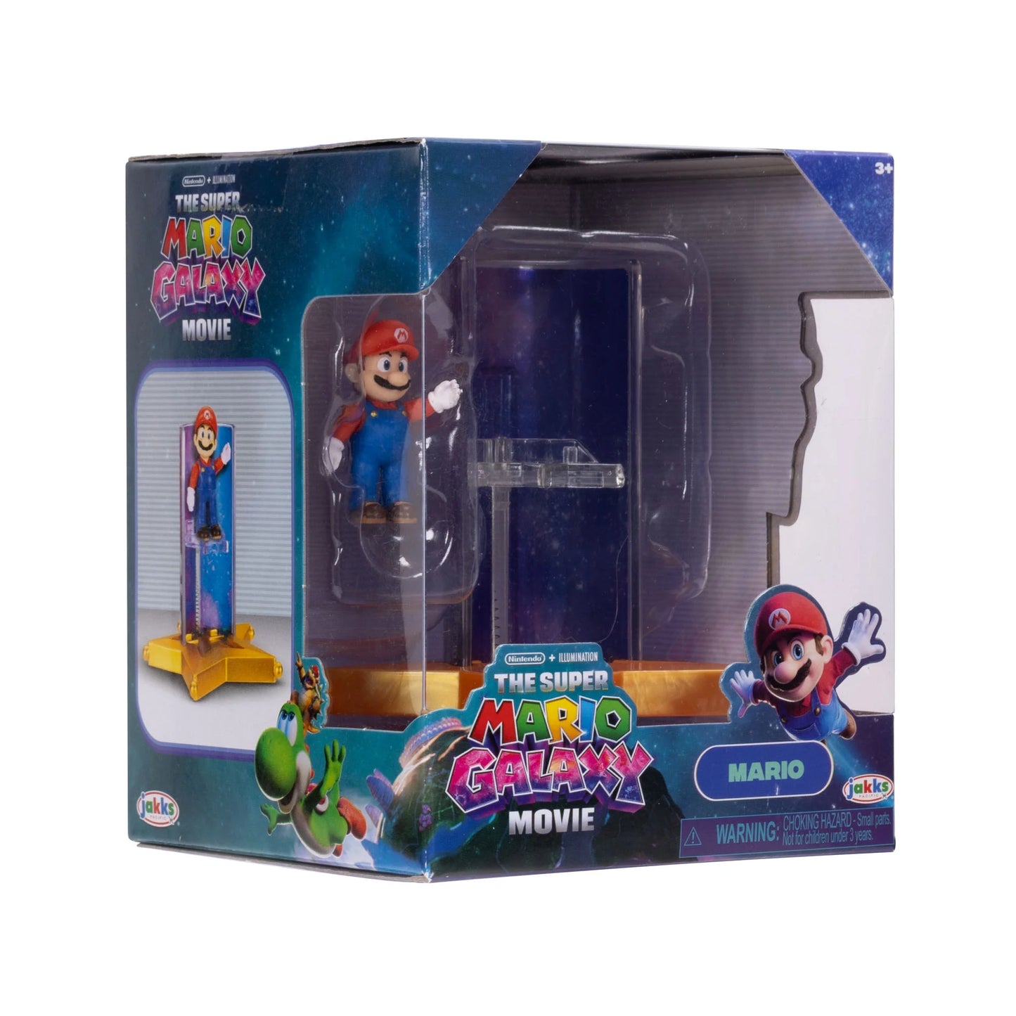 The Super Mario Galaxy Movie | Mario | 1.5 Inch Action Figure with Star Launcher Accessory
