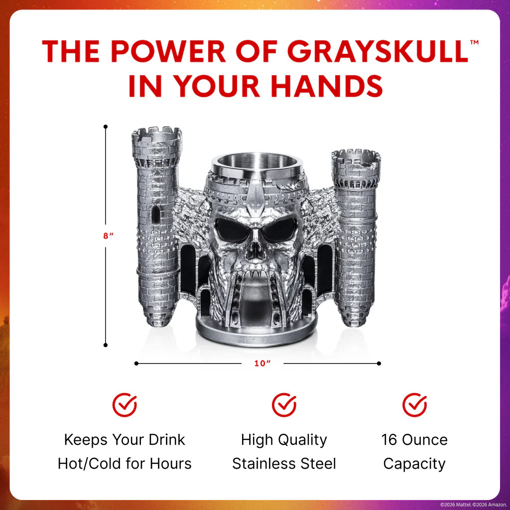 Silver Buffalo | Masters of the Universe | Castle Grayskull Tankard