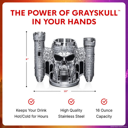 Silver Buffalo | Masters of the Universe | Castle Grayskull Tankard