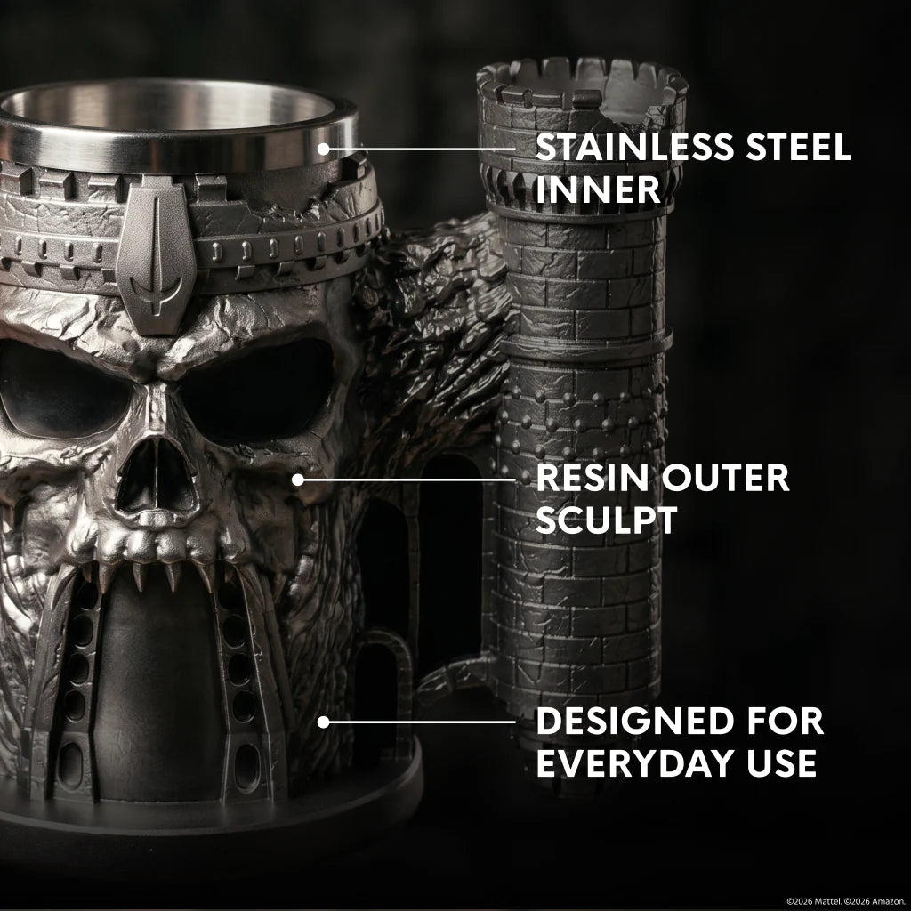 Silver Buffalo | Masters of the Universe | Castle Grayskull Tankard