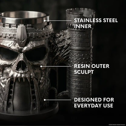 Silver Buffalo | Masters of the Universe | Castle Grayskull Tankard