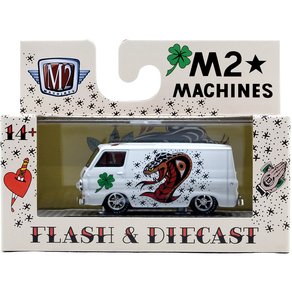 M2 Machines | 1964 Dodge A100 Panel Van | 1:64 Scale Die-Cast