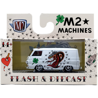 M2 Machines | 1964 Dodge A100 Panel Van | 1:64 Scale Die-Cast