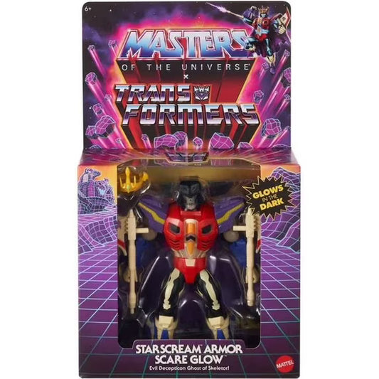 Masters of the Universe X Transformers | Starscream Armor Scare Glow | Action Figure
