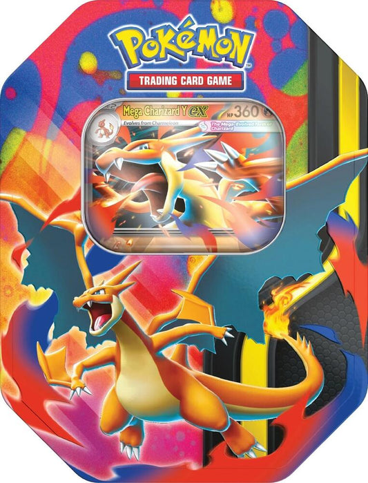 Pokemon | Trading Card Game | Mega Charizard Y ex Tin