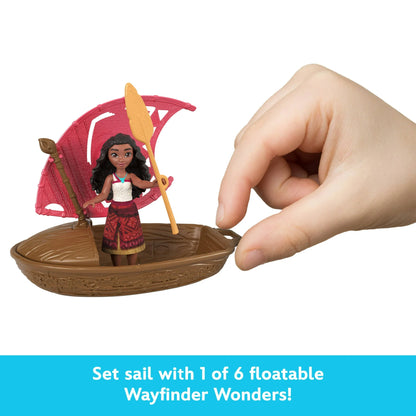 Disney Moana 2 Wayfinder Wonders with Surprise Small Doll, Canoe & Accessory