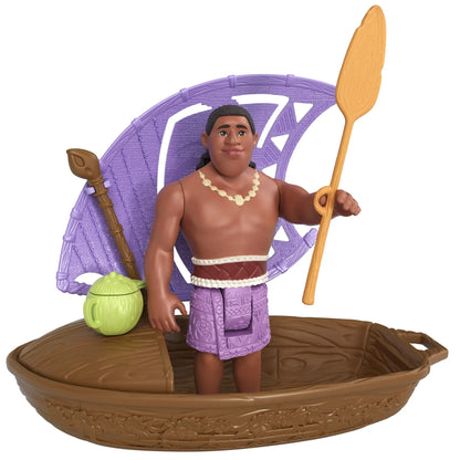 Disney Moana 2 Wayfinder Wonders with Surprise Small Doll, Canoe & Accessory