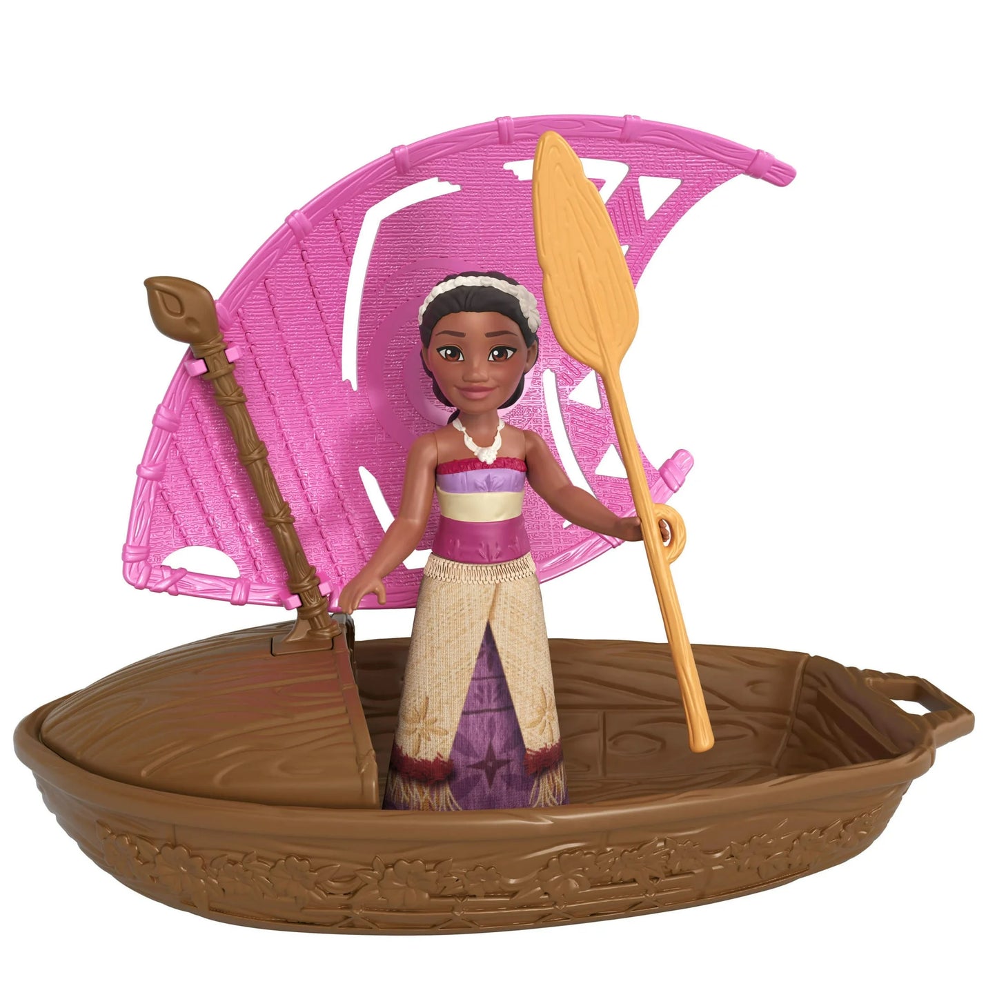Disney Moana 2 Wayfinder Wonders with Surprise Small Doll, Canoe & Accessory