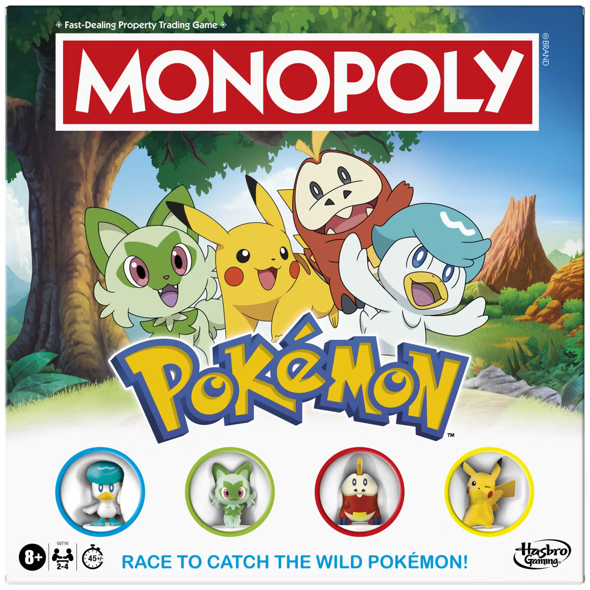 Monopoly Pokemon Board Game | Hasbro
