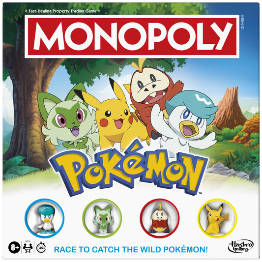 Monopoly Pokemon Board Game | Hasbro