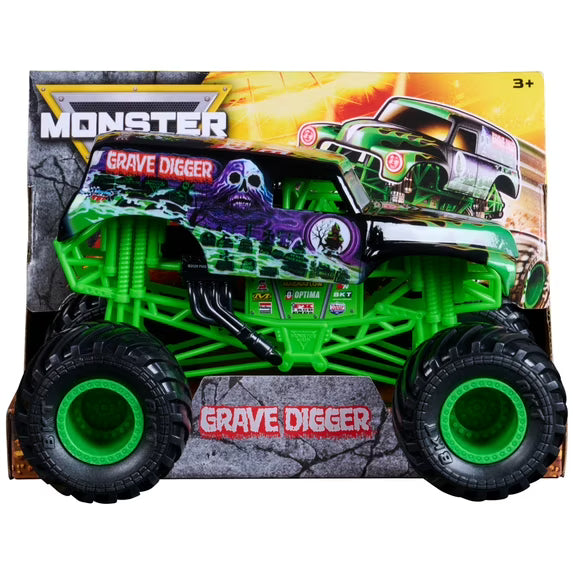Monster Jam | Grave Digger | 1:64 Diecast Truck Series 28 | Spin Master