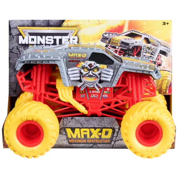 Spin Master | Monster Jam MAX-D | 1:24 Scale Die-Cast Monster Truck