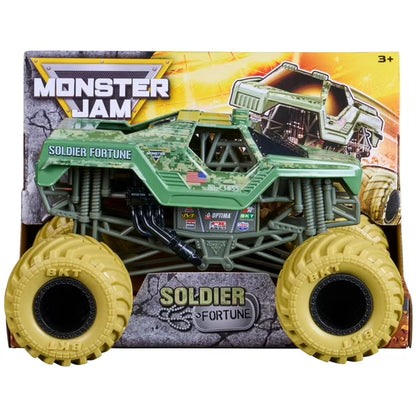 Monster Jam | Soldier of Fortune | 1:24 Scale Die-Cast Monster Truck