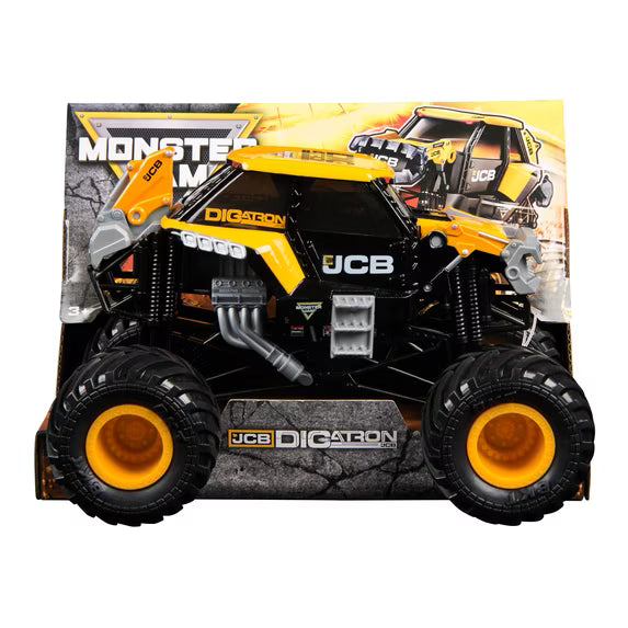Monster Jam | JCB DIGatron | 1:24 Scale Die-Cast Monster Truck