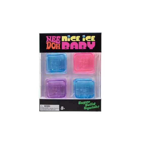 NeeDoh Nice Ice Baby | 4 Cubes
