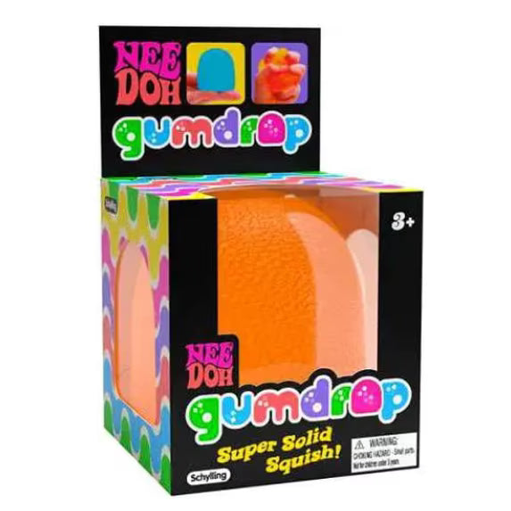 Schylling | NeeDoh | Gumdrop | Squishy Fidget Toy (Choose Your Color)