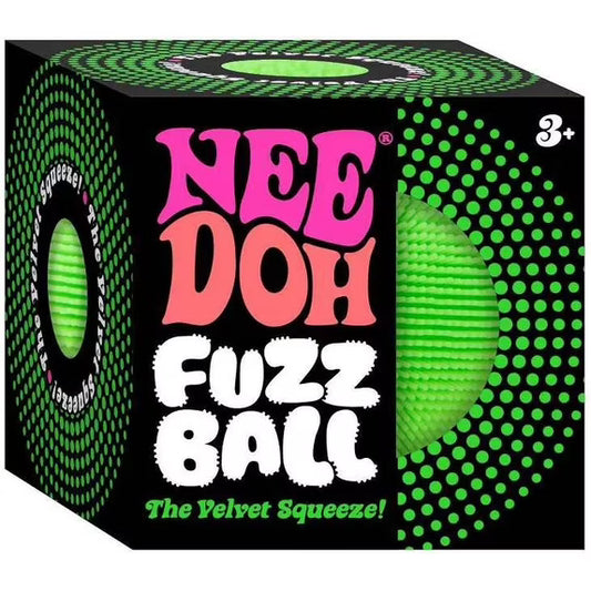 NeeDoh Fuzz Ball Velvet Stress Ball | Multiple Colors Available