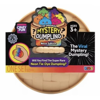 Crazy Fun | Neon Tie Dye Squishy | Mystery Dumpling