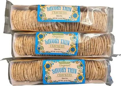 Trader Joe's Savory Thins Crackers (6 Pack)
