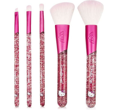 The Crème Shop - Hello Kitty Limited Edition Wave Makeup Brush Set Of 5