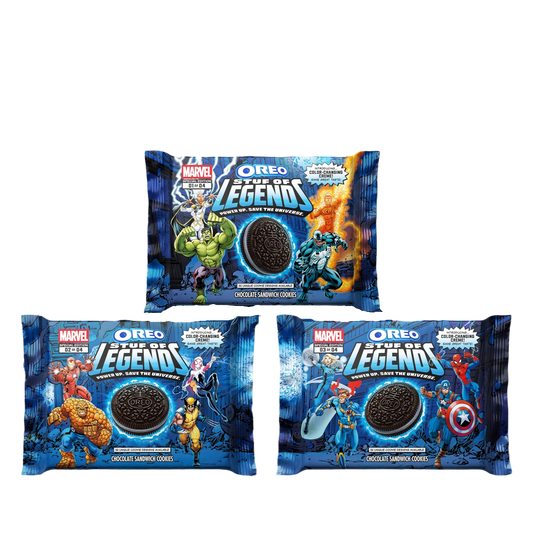 Oreo Marvel Stuf of Legends Special Edition Sandwich Cookies | 3PK