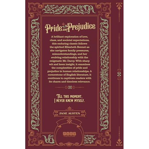 Pride and Prejudice | Deluxe Prestige Collection | by Jane Austen