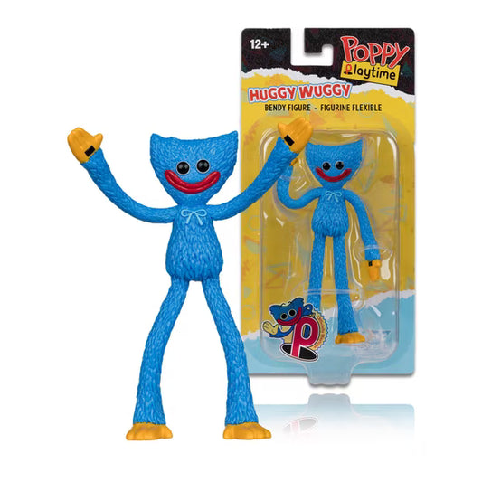 Poppy Playtime | Huggy Wuggy | Bendy Figure | Flexile 4.5"