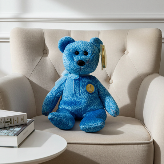 Ty Beanie Baby Classy the Bear (DOB April 30, 2001) MWT | Plush Collectible