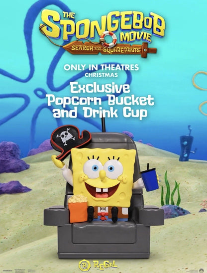 SpongeBob Square Pants | Regal Theatre Exclusive | Bucket & Drink Cup Set