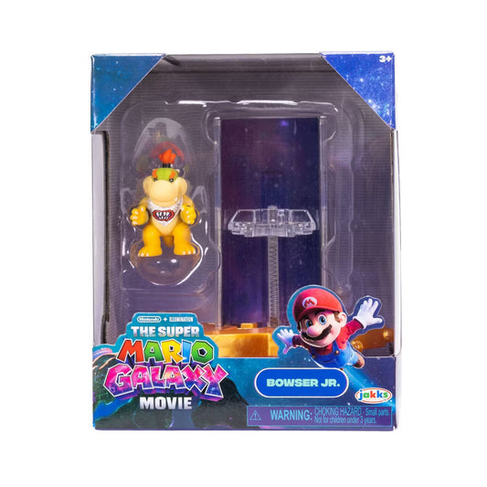 JAKKS Pacific | Bowser Jr. | Super Mario Galaxy Movie 1.5" Figure with Star Launcher