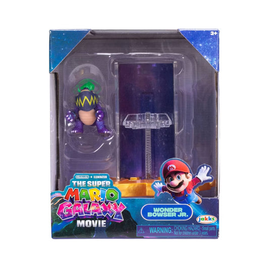 Super Mario Galaxy Movie | 1.5" Figure with Star Launcher Accessory | Wonder Bowser Jr.