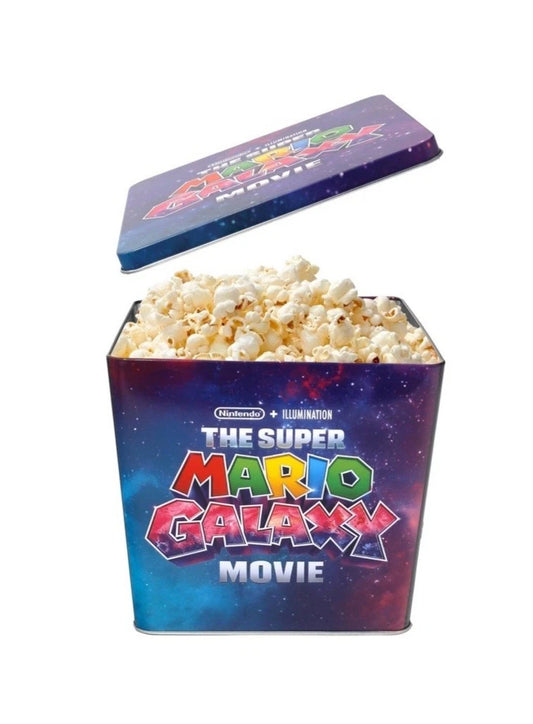 Super Mario Galaxy Movie | Exclusive Popcorn Bucket Tin
