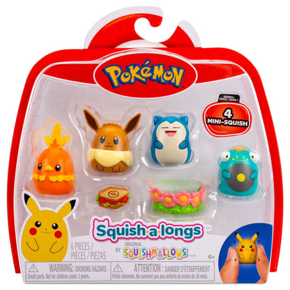 Pokémon Squish-a-longs Series 1 Mini Squish | Complete Set of 2