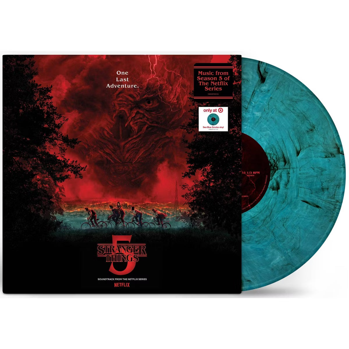 Various Artists - Stranger Things Season 5 Vinyl | Marble Sea Blue