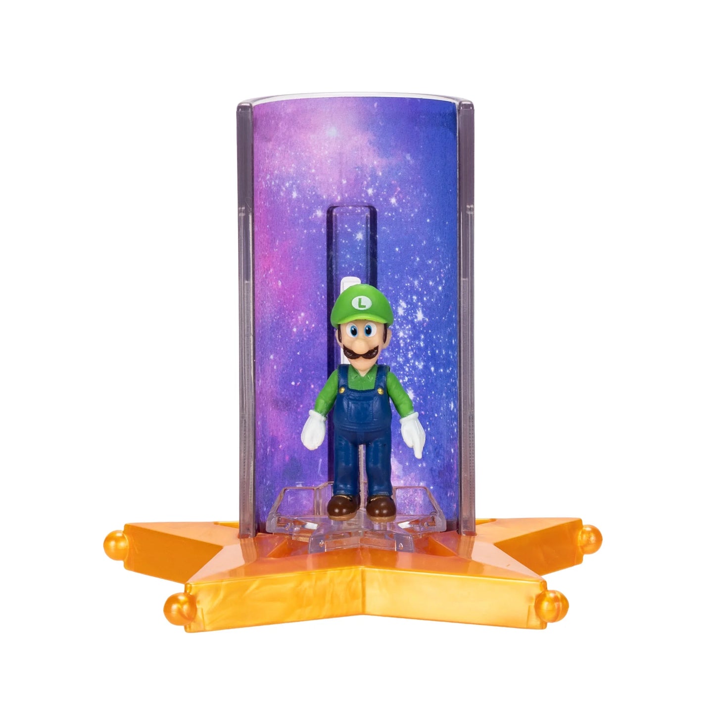 Super Mario Galaxy Movie | Luigi 1.5" Action Figure W/ Star Launcher
