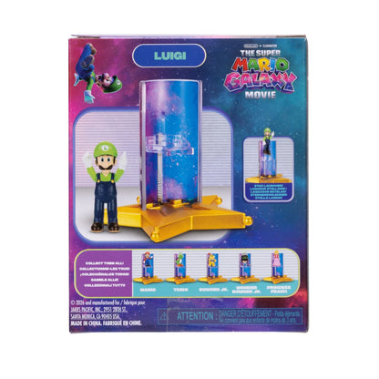 Super Mario Galaxy Movie | Luigi 1.5" Action Figure W/ Star Launcher