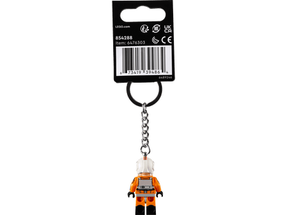 LEGO Star Wars | Luke Skywalker Pilot Keychain #854288 | Minifigure Style