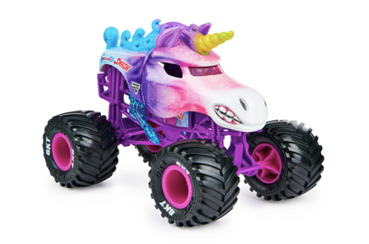 Monster Jam | Sparkle Smash | 1:64 Scale Die-Cast Monster Truck