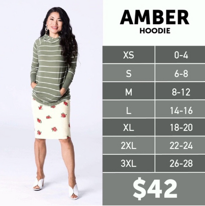 Lularoe Coffee Adventures Amber Hoodie