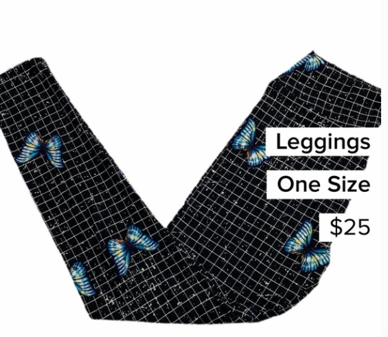 Lularoe Patterned OS Leggings (2-10)