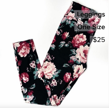 Lularoe Patterned OS Leggings (2-10)