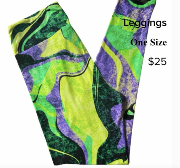 Lularoe Patterned OS Leggings (2-10)
