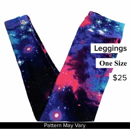 Lularoe Patterned OS Leggings (2-10)